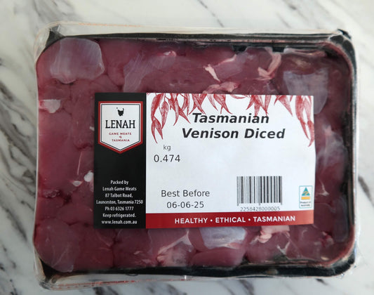 Diced Venison 500gm