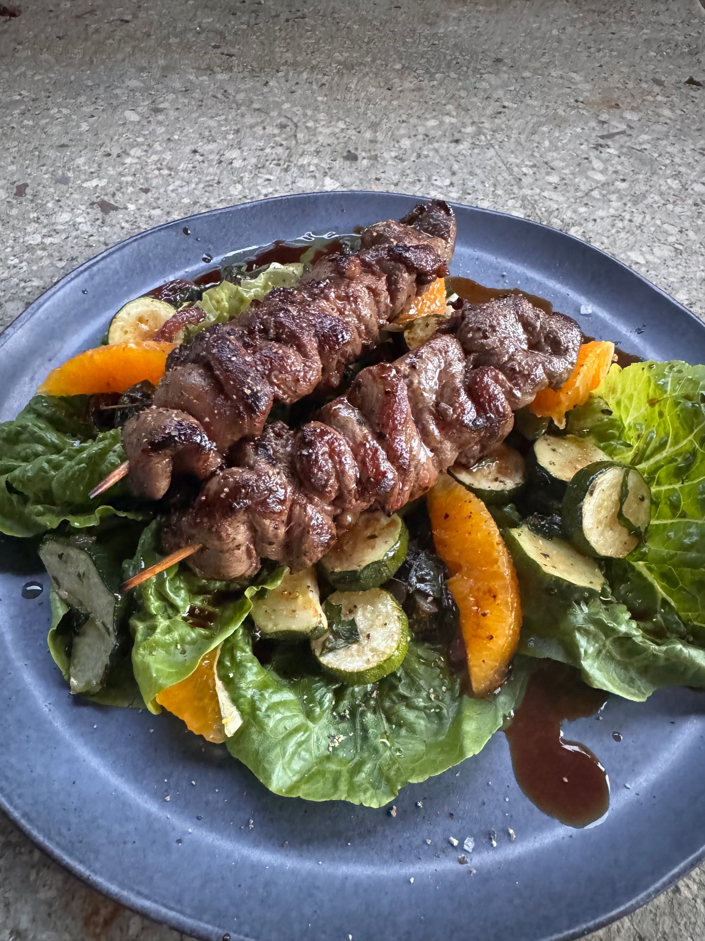 Wallaby Kebabs