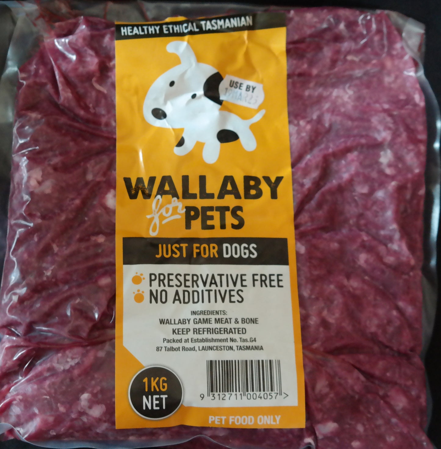 Pet Mince for Dogs 1kg