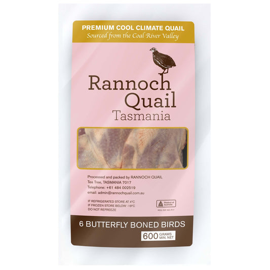 Butterflied Quail 6 Pack