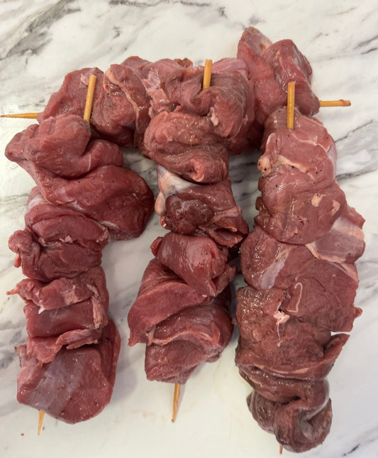 Wallaby Kebabs