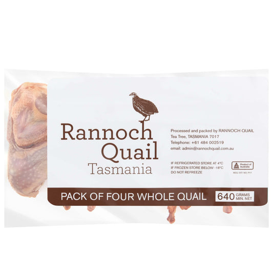 Whole Quail 4 Pack